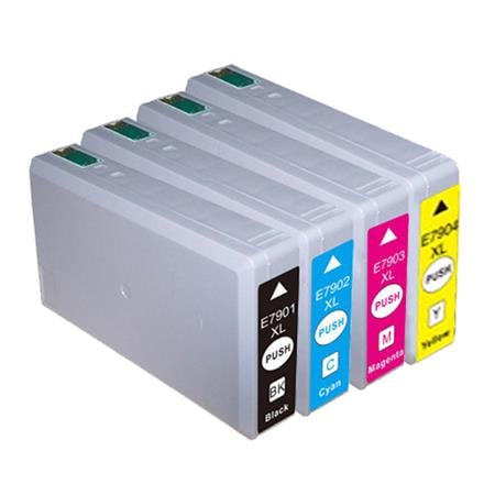 Compatible Epson 79XL Set of 4 High Capacity Ink Cartridges (Black/Cyan/Magenta/Yellow)


